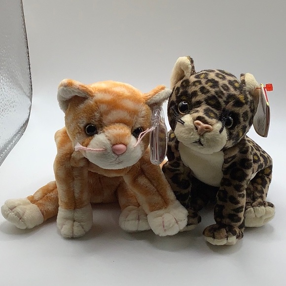 Ty Other - Amber and sneaky beanie babies